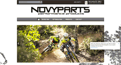 Desktop Screenshot of novyparts.com