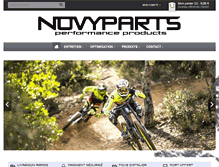 Tablet Screenshot of novyparts.com